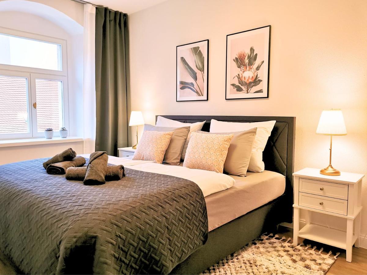 Fynbos Apartments Deluxe, Balkon, Historisch, Parkplatz Meißen Kültér fotó